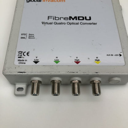 Global Invacom FibreMDU Virtual Quattro Optical Converter - Used