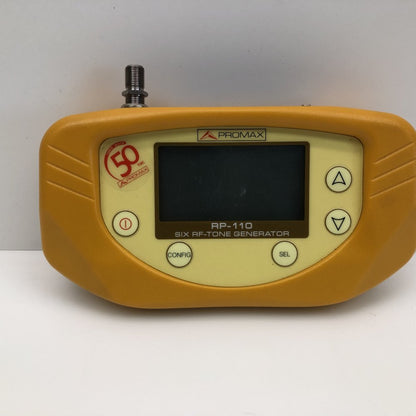 Professional Coaxial RF-Tone Generator PROMAX RP-110B USB 6 Frequencies