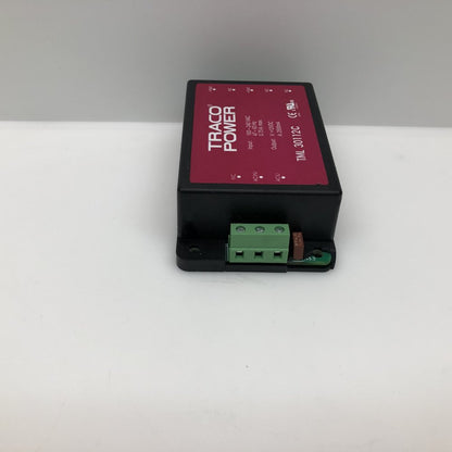Industrial AC DC Power Supply 12V 2.5A 100-240VAC Traco TML30112C Enclosed
