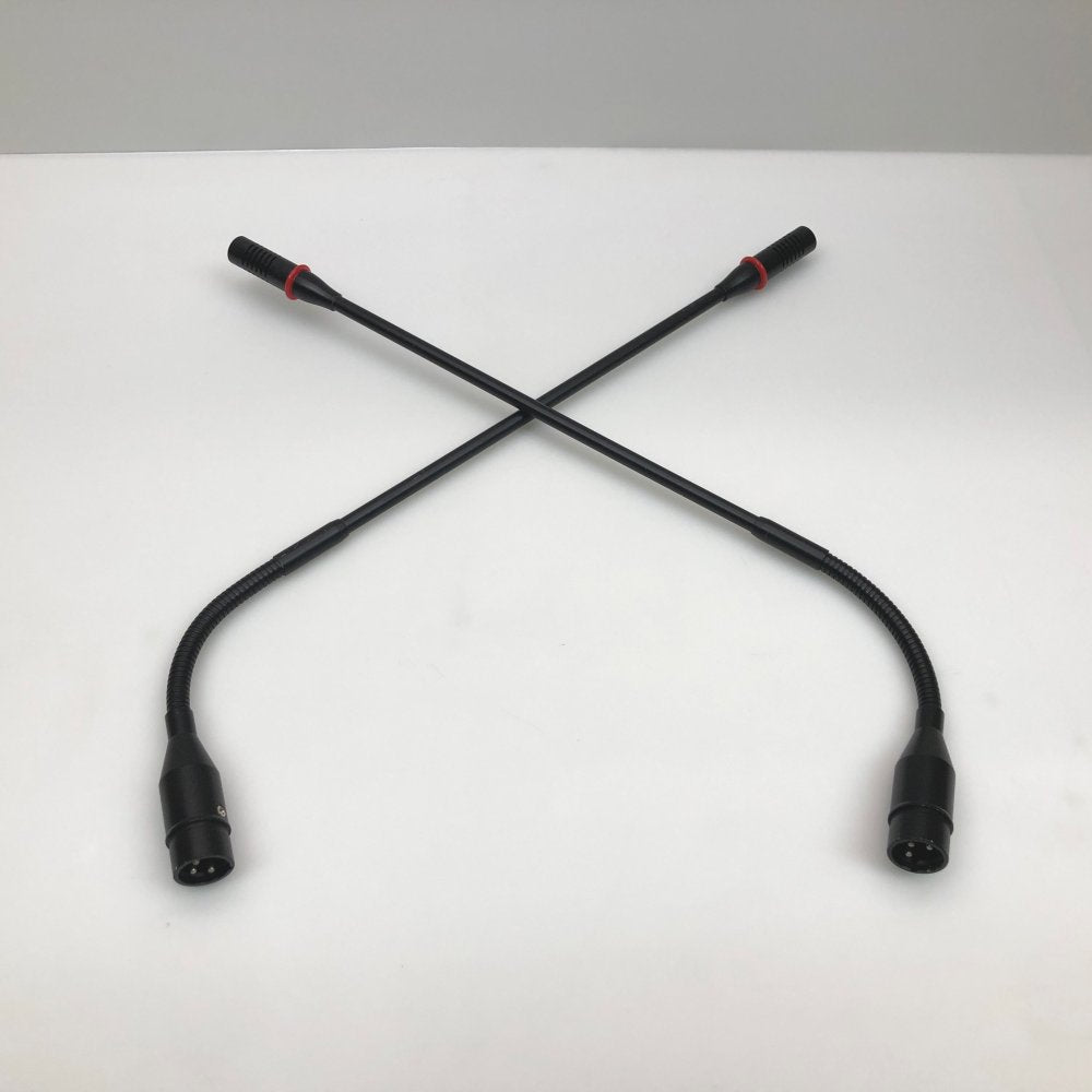 Professional Condenser Microphone Gooseneck XLR Hager 130dB Noise Reduction