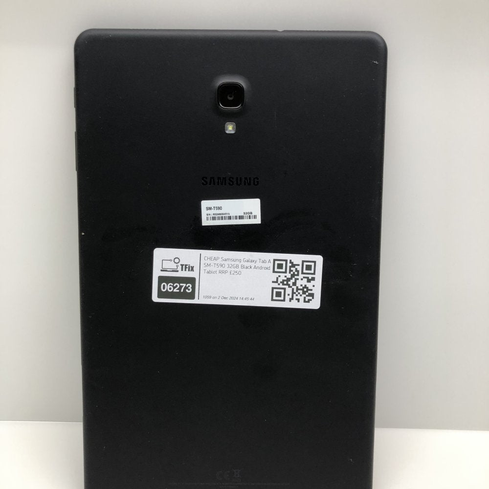 Samsung Galaxy Tab A SM-T590 10.5in 32GB Black WiFi Tablet - Used