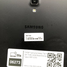 Android Tablet USB C Samsung Galaxy Tab A SM T590 32GB Black 10.1 Rear Camera