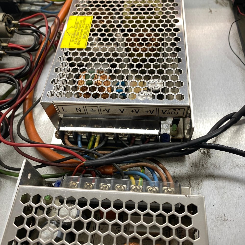2 x Unbranded 12V/48V PSU 1U Rackmount Power Supply 11 XLR Outputs