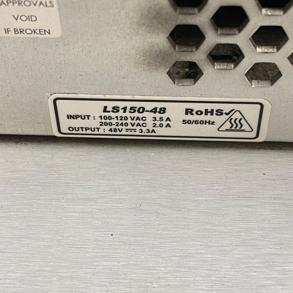 2 x Unbranded 12V/48V PSU 1U Rackmount Power Supply 11 XLR Outputs