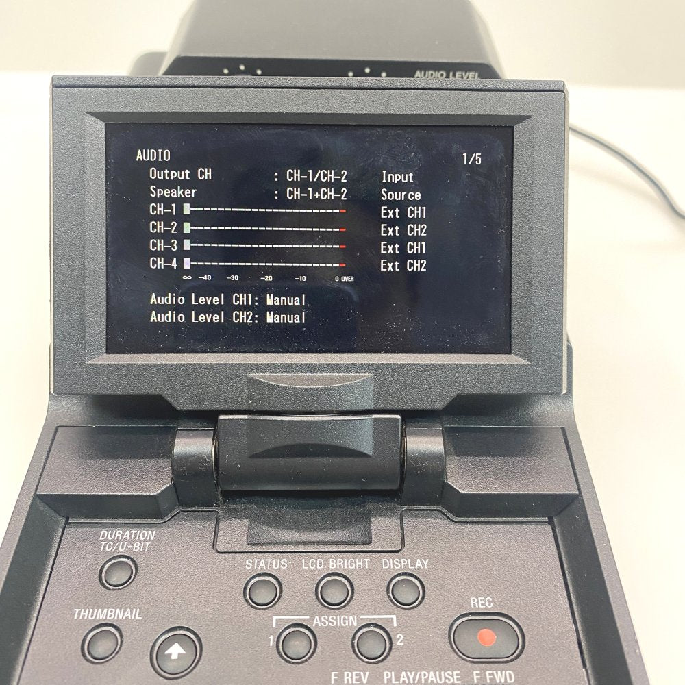 Broadcast XAVC Sony PMW-RX50 Portable Recorder SDI HDMI XLR Dual Slot