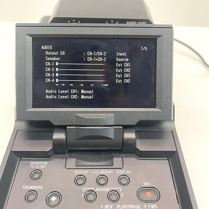 Broadcast XAVC Sony PMW-RX50 Portable Recorder SDI HDMI XLR Dual Slot