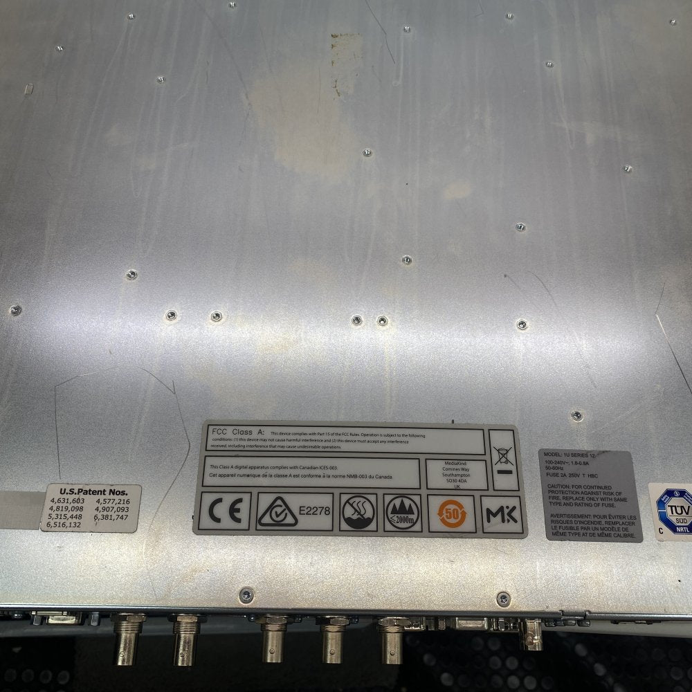 Broadcast Wireless RF Receiver Rack-Mount USB MiniUSB MK Rx8200-4 ISO24