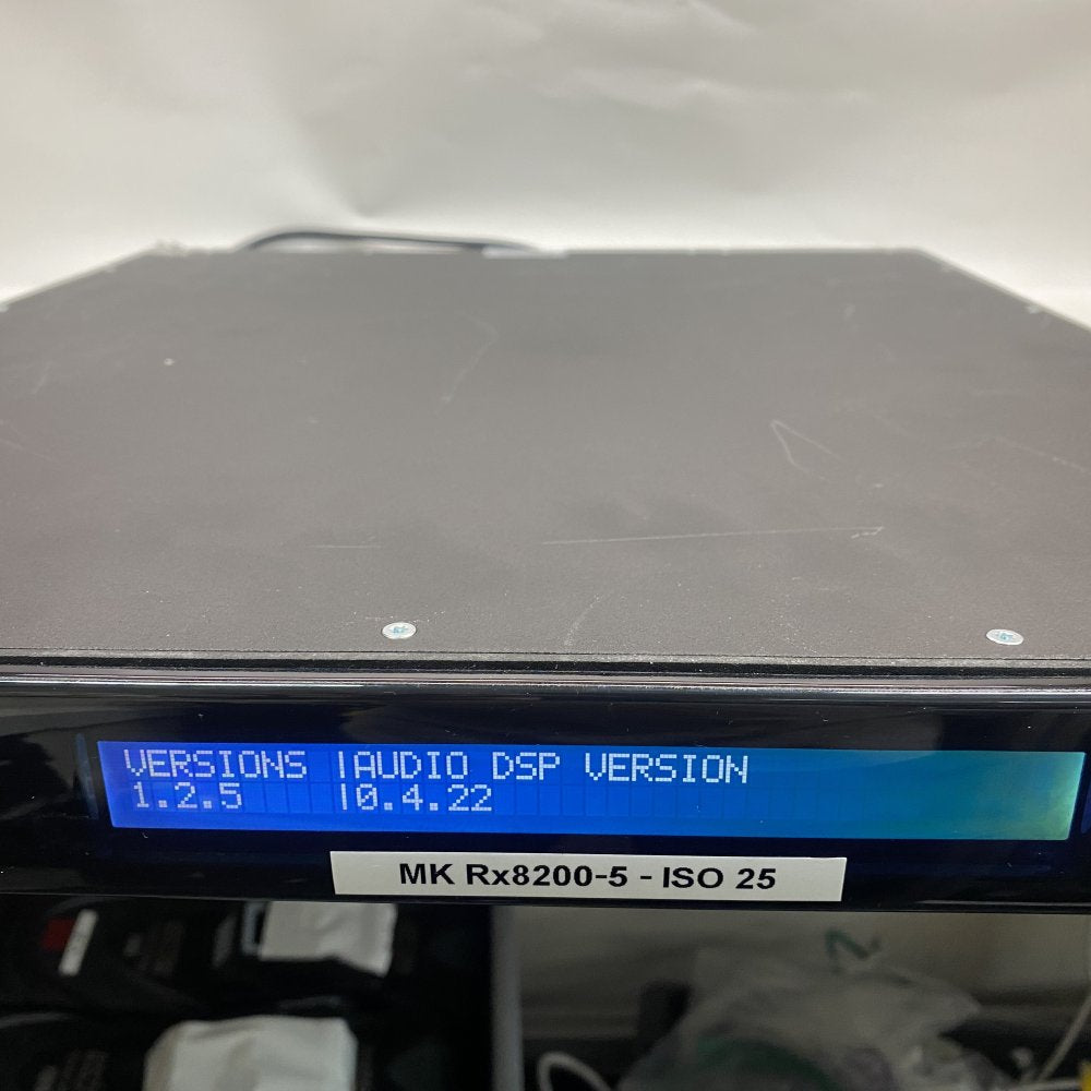 Broadcast Wireless RF Receiver Rack-Mount USB MiniUSB MK Rx8200-4 ISO24