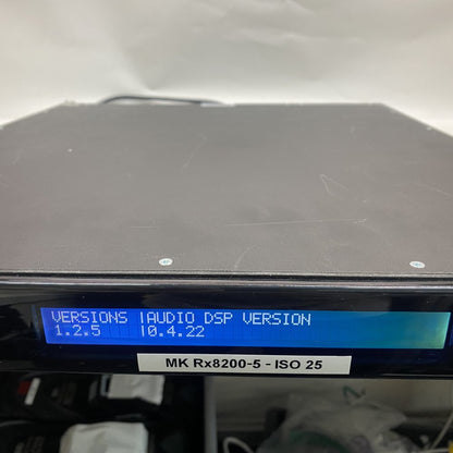 Broadcast Wireless RF Receiver Rack-Mount USB MiniUSB MK Rx8200-4 ISO24