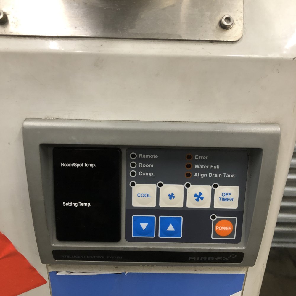 Industrial Air Conditioner R407C 21kBTU Airrex HSC-2500 230Vac Portable