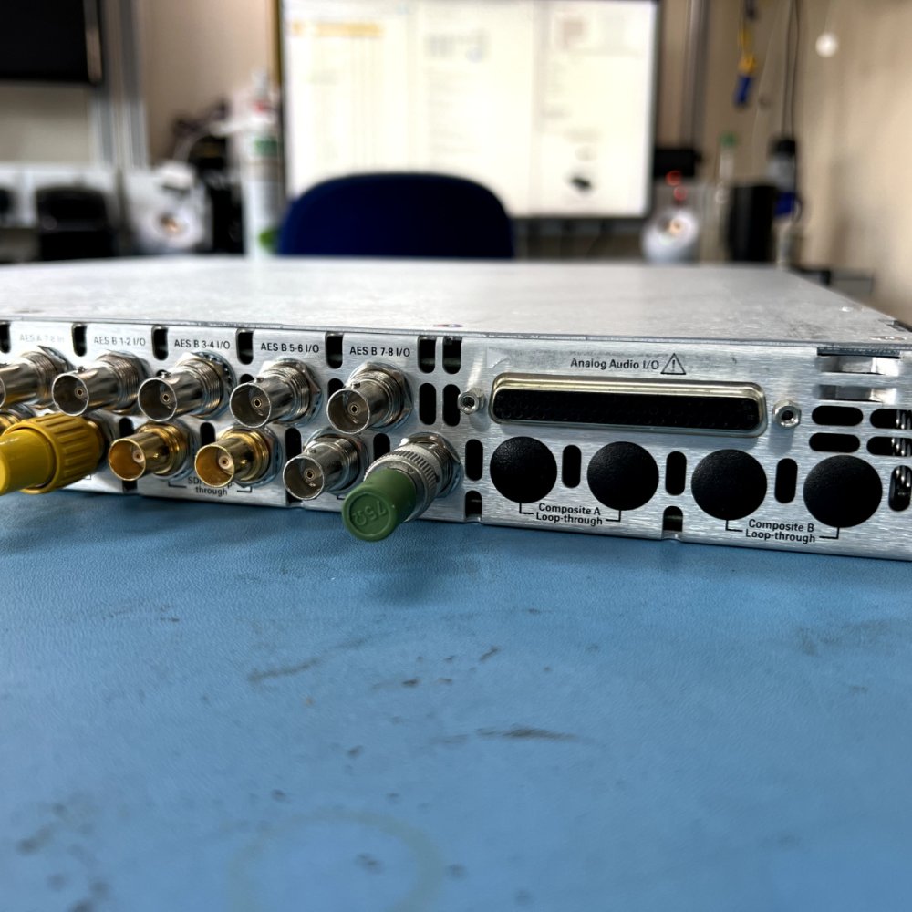 Broadcast SD HD Waveform SDI HDMI AES XGA Tektronix WVR7020 Rackmount faulty