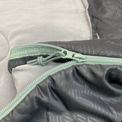 Summer Camping Sleeping Bag Decathlon Quechua Arpenaz 15°C Blue Synthetic
