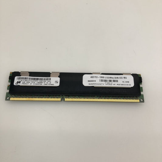 Server Registered ECC DDR3 DIMM 4GB PC3-10600 1333MHz Micron MT36KSZF 51272PZ