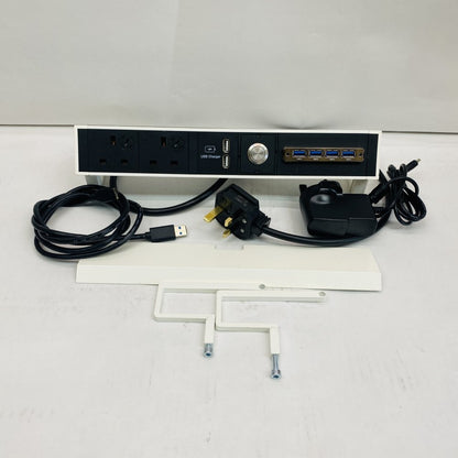 Bachmann DESK 2 USB Power Strip 6-Pack Dual USB 3.0 2 AC Outlets Type C