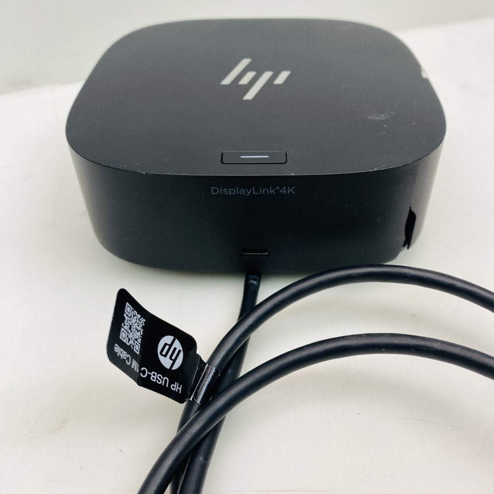 HP USB-C DisplayLink 4K Docking Station HDMI DisplayPort USB-A Ethernet