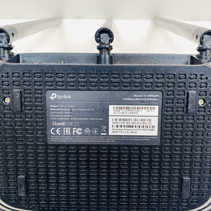 TP-Link TL-WR940N 450Mbps Wireless Router 3 Antennas 4 LAN Ports