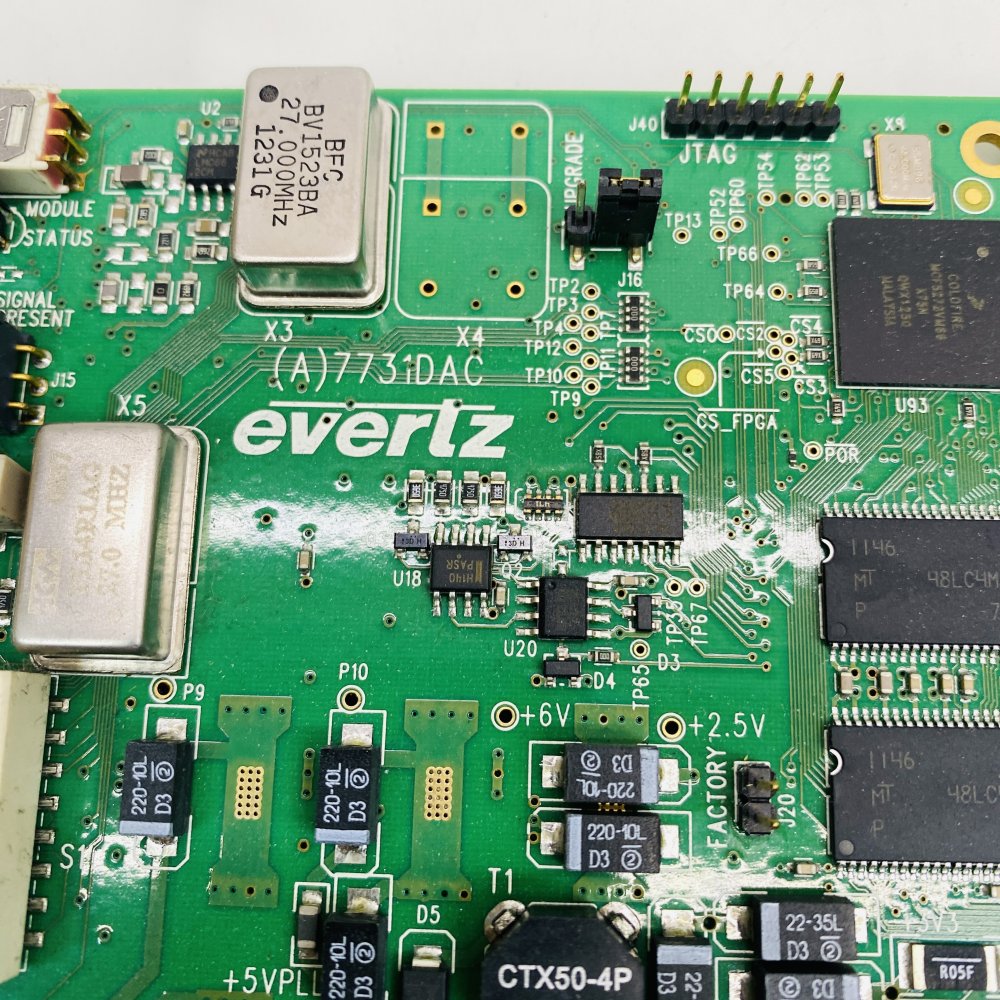 Evertz 7751SRG-HD 7731DAC Circuit Board Video Processing Module