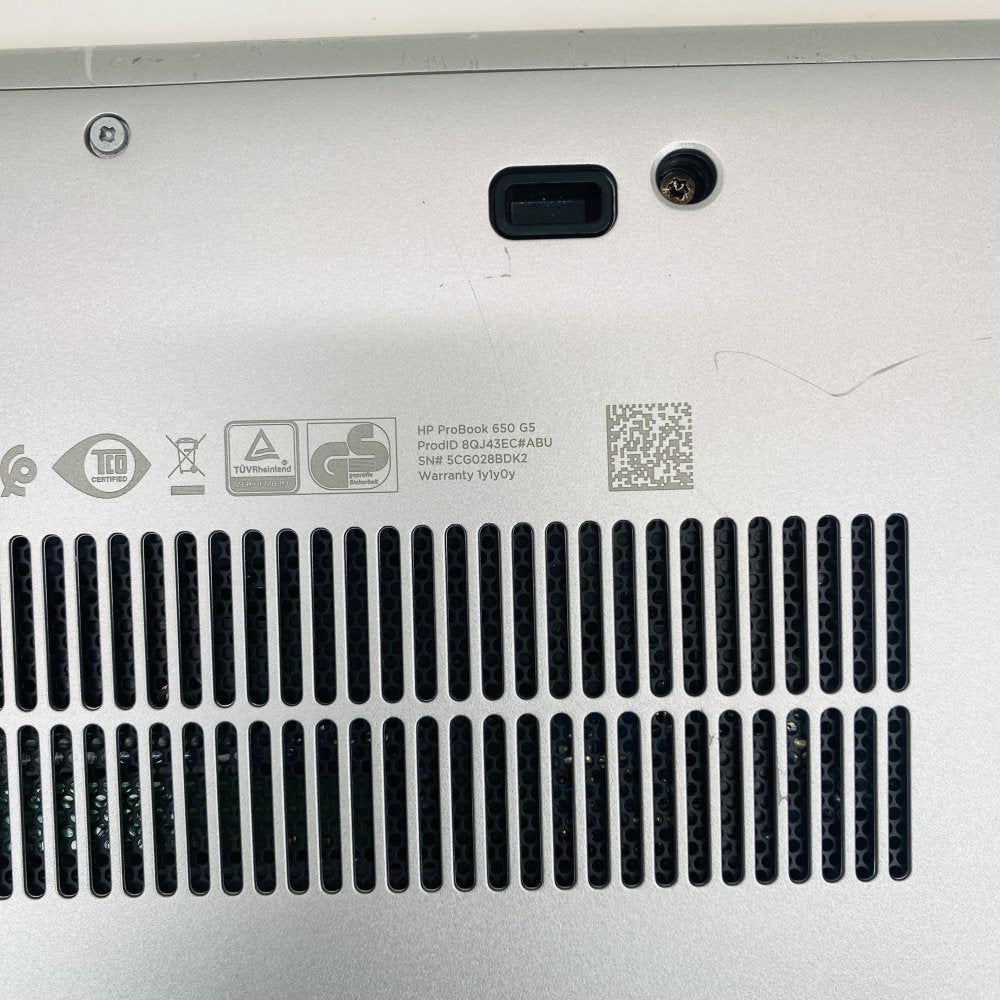 HP ProBook 650 G5 Intel i5-7300U 8GB RAM 477GB SSD Windows 11 Pro