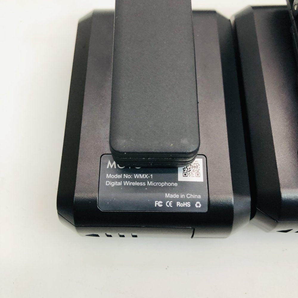 MOVO WMX-1 Dual-Channel Wireless Lavalier Mic Kit w/ Case - Used