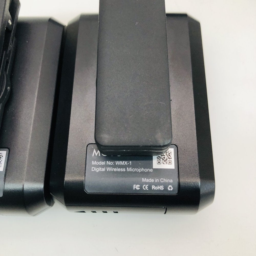 MOVO WMX-1 Dual-Channel Wireless Lavalier Mic Kit w/ Case - Used
