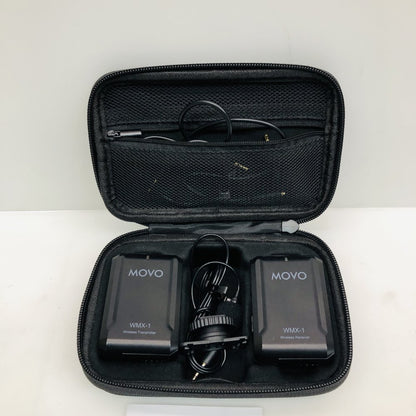 MOVO WMX-1 Dual-Channel Wireless Lavalier Mic Kit w/ Case - Used