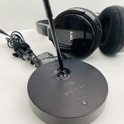 Sony MDR-RF811R Wireless RF Headphones w/ TMR-RF810R Transmitter - Used