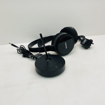 Sony MDR-RF811R Wireless RF Headphones w/ TMR-RF810R Transmitter - Used