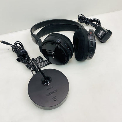 Sony MDR-RF811R Wireless RF Headphones w/ TMR-RF810R Transmitter - Used