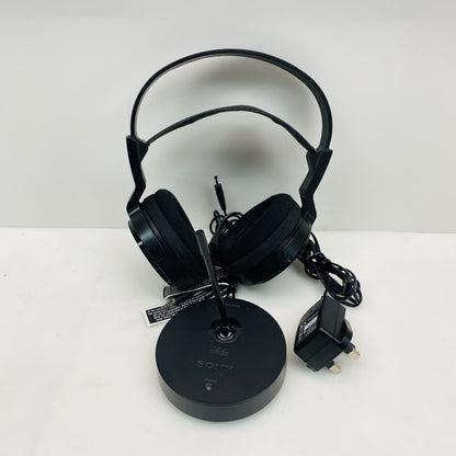 Sony MDR-RF811R Wireless RF Headphones w/ TMR-RF810R Transmitter - Used