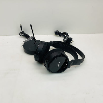 Sony MDR-RF811R Wireless RF Headphones w/ TMR-RF810R Transmitter - Used