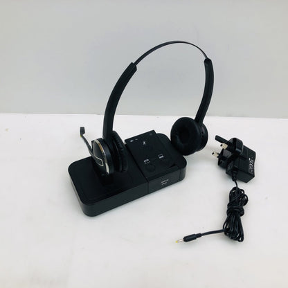 Jabra Pro 9400 Wireless Headset with Charging Base & Power Adapter