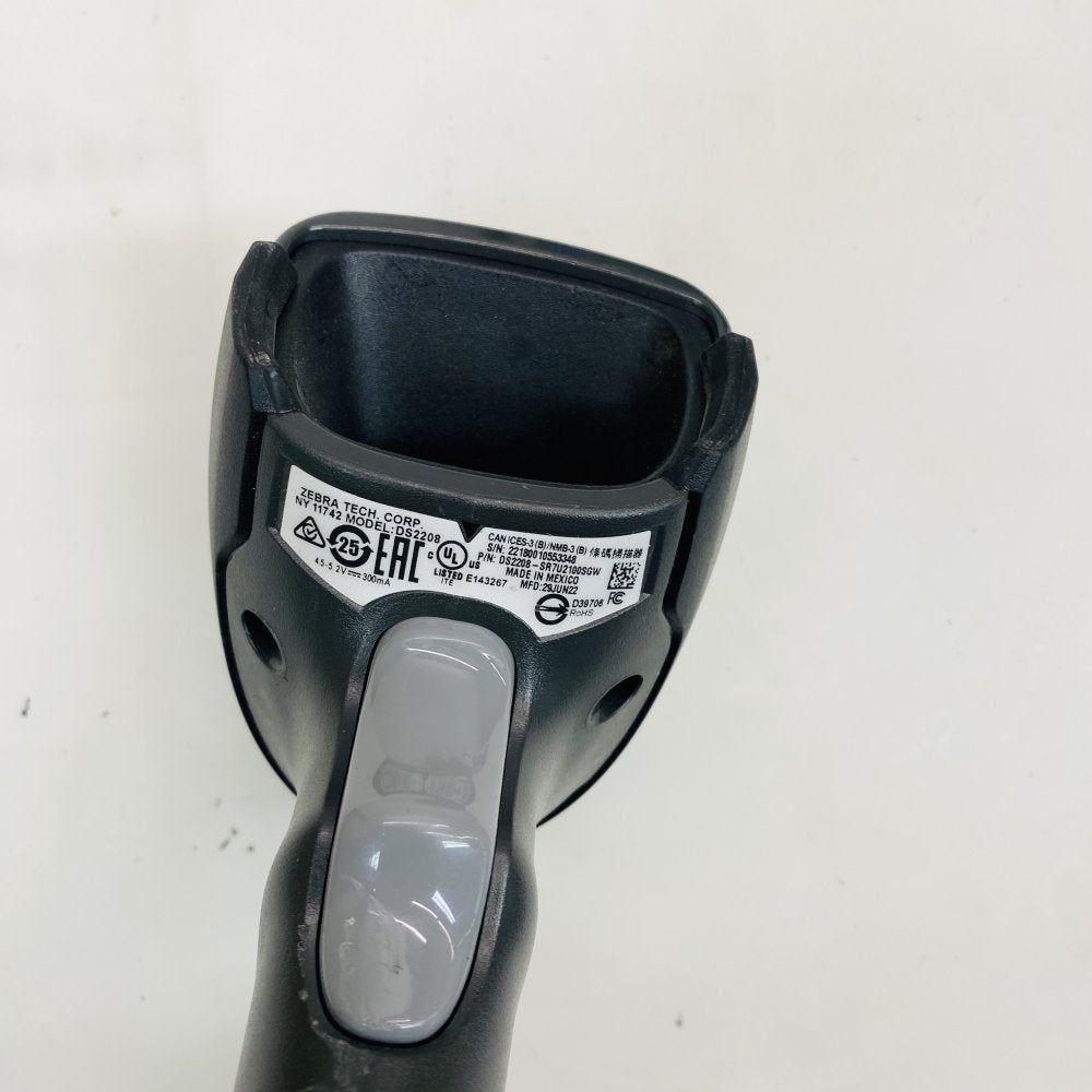 Lot of 3 Barcode Scanners: Zebra DS2208, Datalogic Gryphon GD4132, Wasp