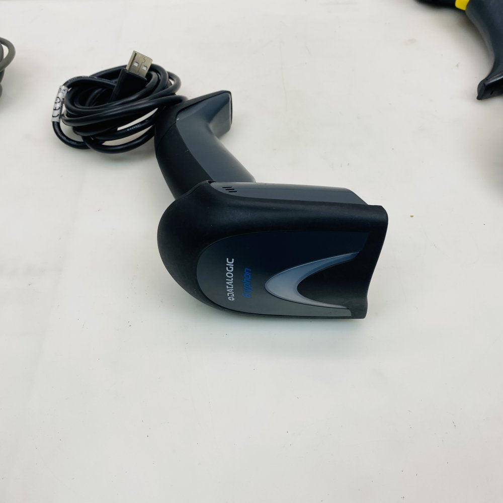 Lot of 3 Barcode Scanners: Zebra DS2208, Datalogic Gryphon GD4132, Wasp