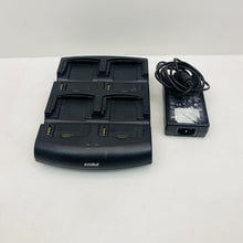 Symbol Technologies SACX000-4000C 4-Slot Battery Charger for MC w/ Adapter Used