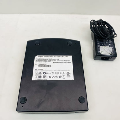Symbol Technologies SACX000-4000C 4-Slot Battery Charger for MC w/ Adapter Used