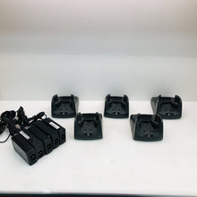 Motorola Symbol CRD7X00-1 Charging Cradle Dock Lot of 5 w/ AC Adapters - Used