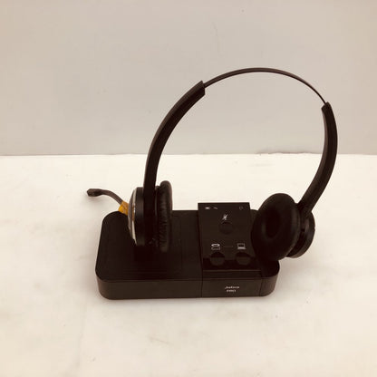 Jabra PRO 9400 Series Wireless Headset w/ Base Charging Dock - For Parts/Repair