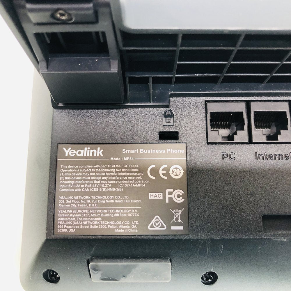 Yealink MP54 Microsoft Teams HD Touchscreen Business IP Phone w/ PSU