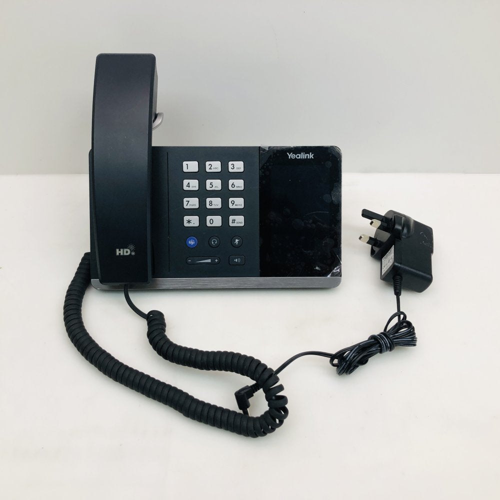 Yealink MP54 Microsoft Teams HD Touchscreen Business IP Phone w/ PSU