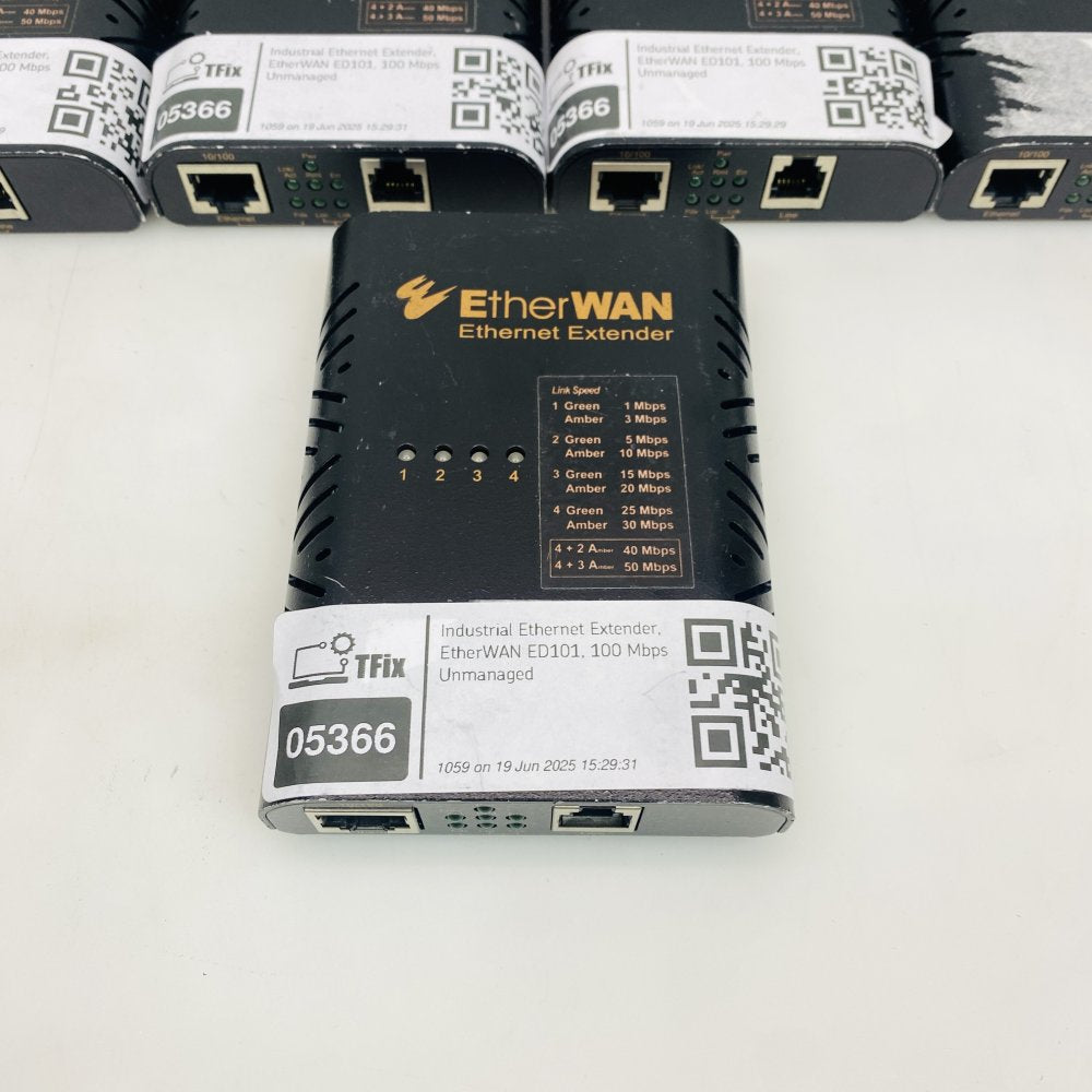 Industrial Ethernet Extender Job Lot EtherWAN ED101 x5