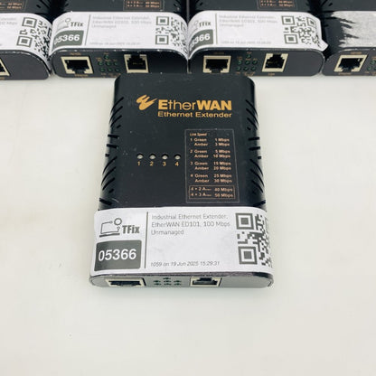Industrial Ethernet Extender Job Lot EtherWAN ED101 x5