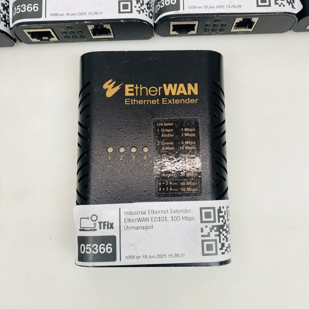 Industrial Ethernet Extender Job Lot EtherWAN ED101 x5