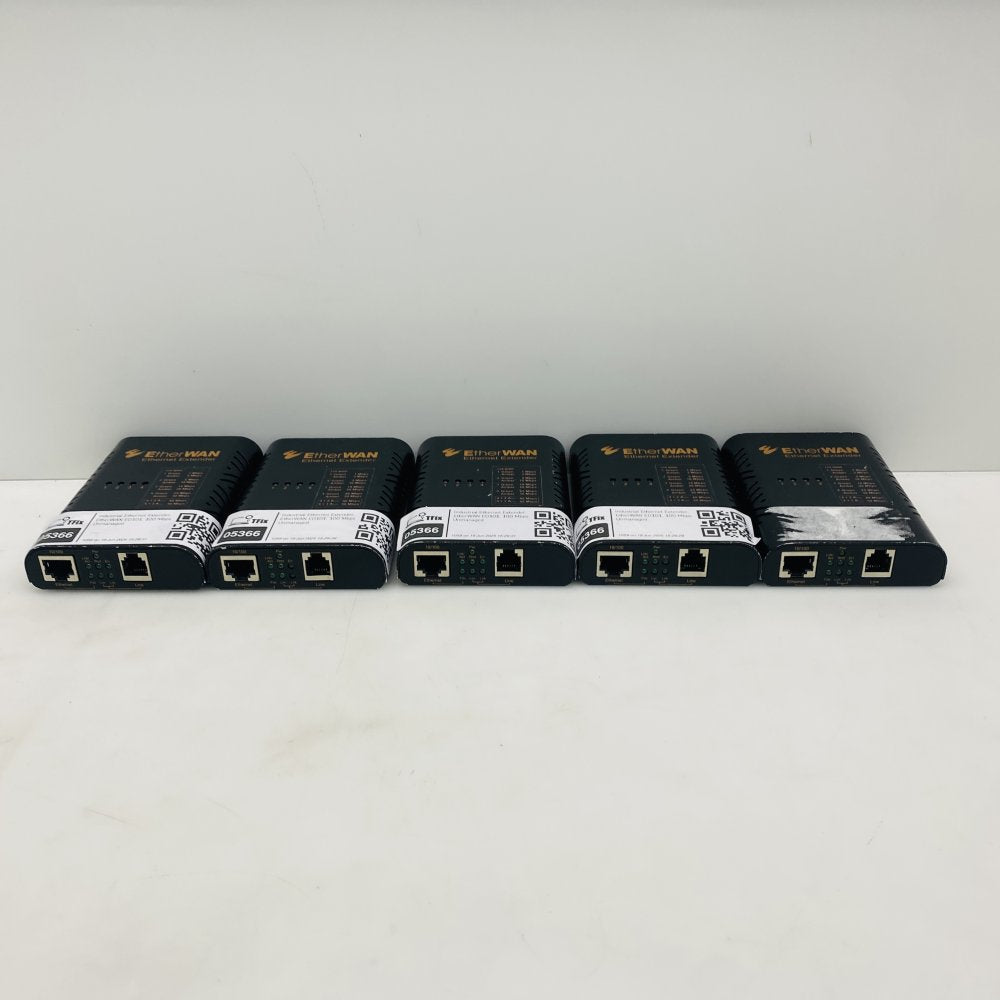 Industrial Ethernet Extender Job Lot EtherWAN ED101 x5