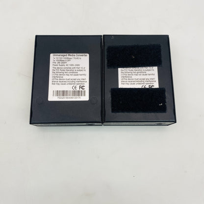 Gigabit Ethernet Media Converter Job Lot x2