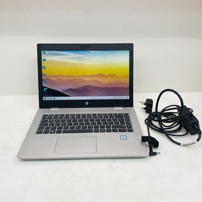 HP ProBook 640 G4 i5-7300U 8GB RAM 477GB SSD Windows 11 Pro + Charger