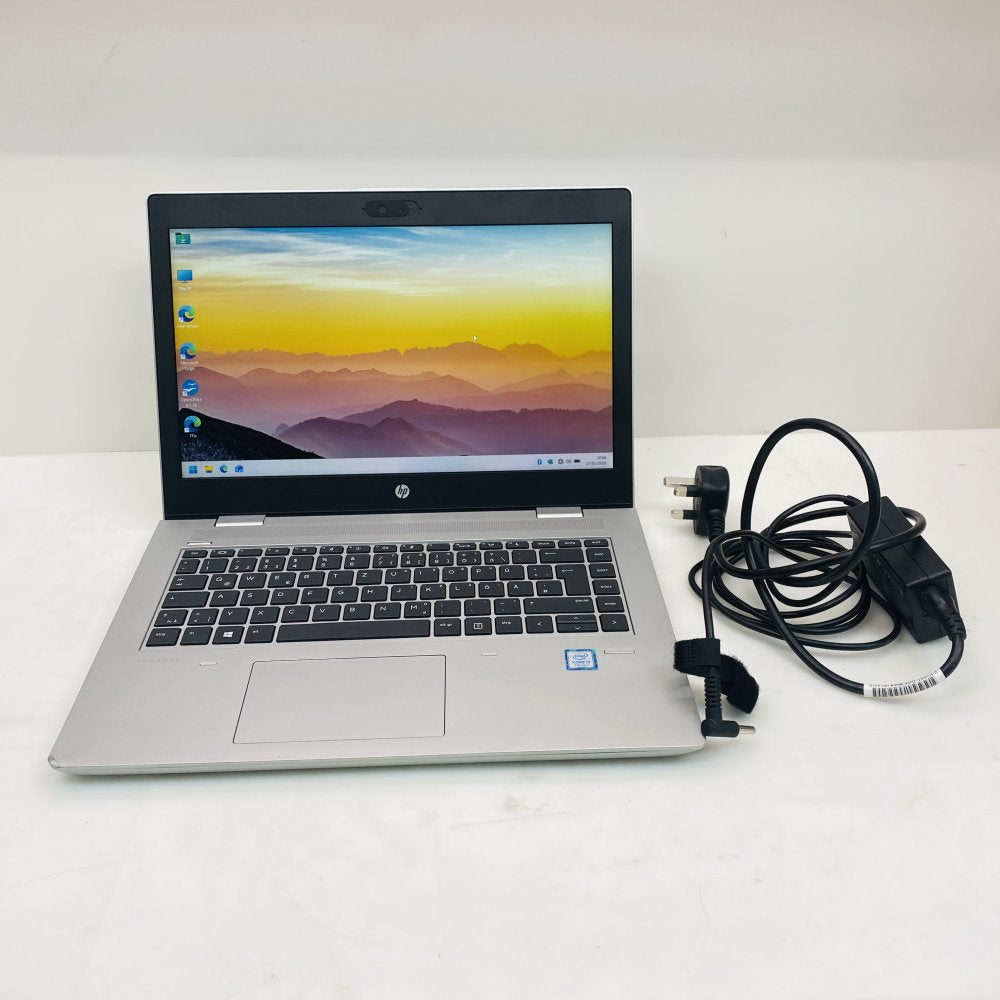 HP ProBook 640 G4 i5-7300U 8GB RAM 477GB SSD Windows 11 Pro + Charger