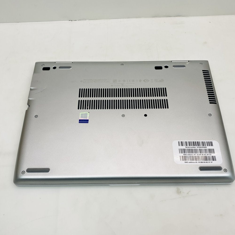 HP ProBook 640 G4 i5-7300U 8GB RAM 477GB SSD Windows 11 Pro + Charger