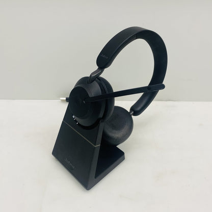 Jabra Evolve2 65 Headset w/ Desk Stand Charging Dock USB