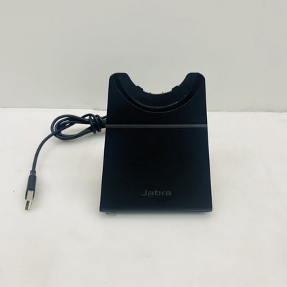 Jabra Evolve2 65 Headset w/ Desk Stand Charging Dock USB