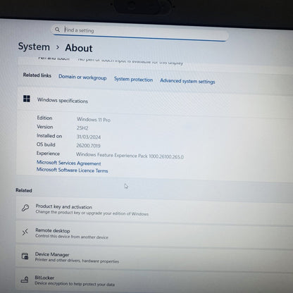 HP ProBook 650 G4 i5-7300U 8GB 512GB SSD 15.6 FHD Win 11 Pro Laptop (Grade C)